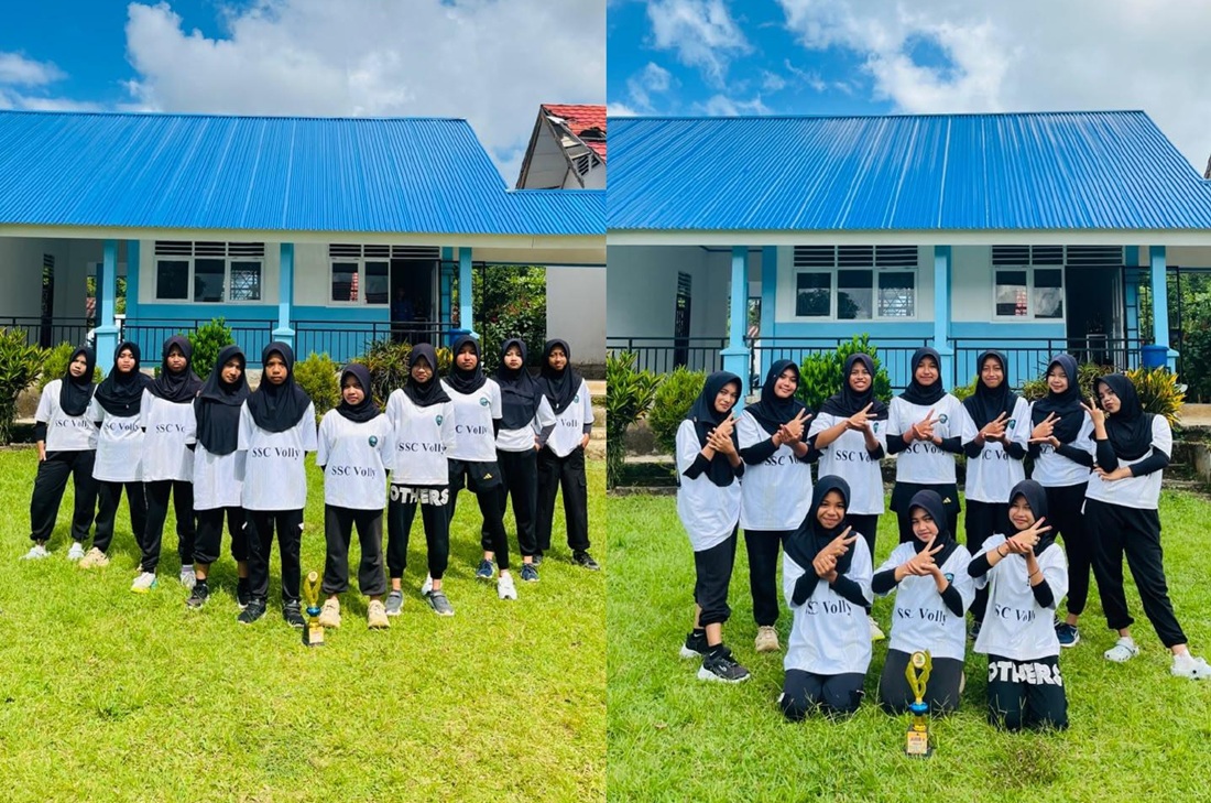 SPENDU SPORT CLUB VOLY PUTRI SMP NEGERI 2 BIRINGBULU MERAIH JUARA 2 DI KEGIATAN POSSE SMAN 7 GOWA